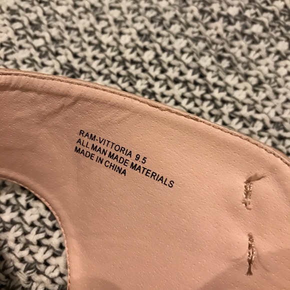 Rampage Peep-Toe Block Heels Booties 9.5 - Picture 6 of 6